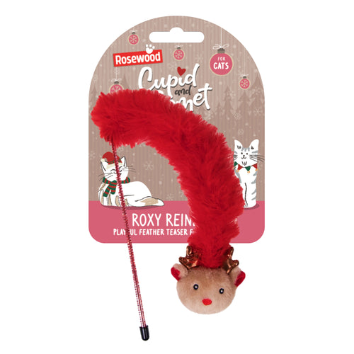 CUPID&COMET Igracka za macke Roxy Reindeer Teaser, mahalica