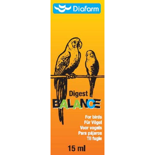 DIAFARM Digest balance kapi za ptice kod probavnih poremetnji, 15ml