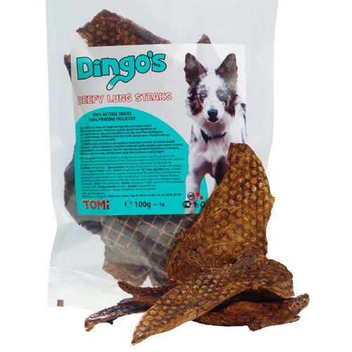 DINGO's Beefy Lung Steaks, goveđa pluca, 100g