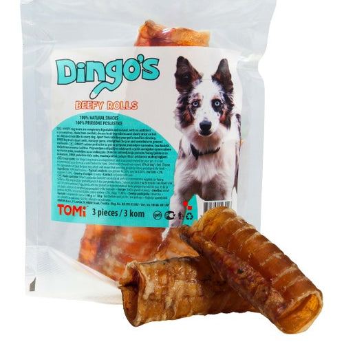 DINGO's Beffy Rolls, goveđi grkljani 90g, 3kom