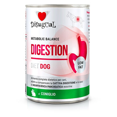 DISUGUAL Metabolic Balance Digestion Low Fat konzerva za pse, kunicevina, 400g