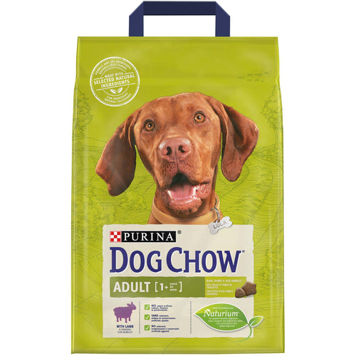 DOG CHOW Hrana za pse s janjetinom, 2,5kg
