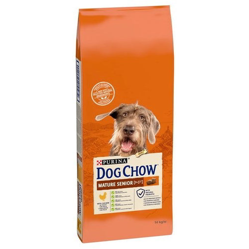 DOG CHOW MATURE SENIOR 9+ s piletinom, 14kg