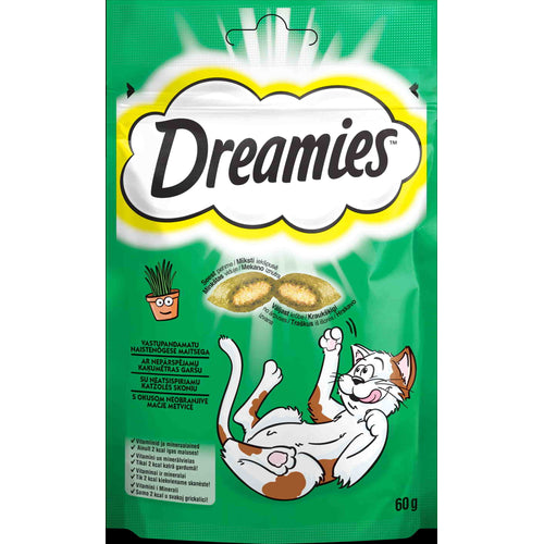 DREAMIES Poslastica Macja metvica, 60g