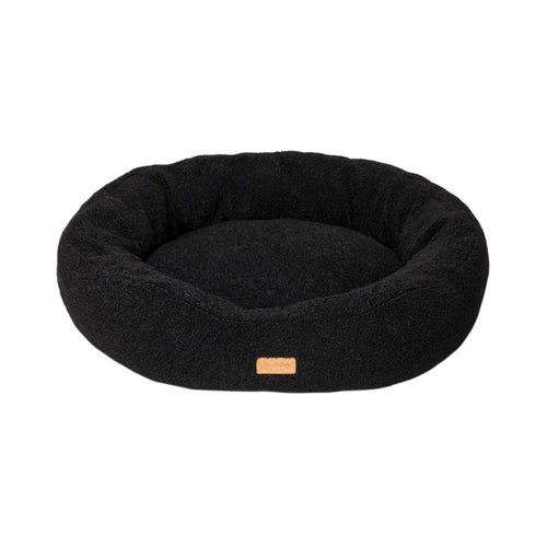 DUBEX Krevet Teddy, crna, 115x100x23cm