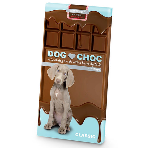 DUVO+ Dog Choc Classic, cokolada za pse, 100g