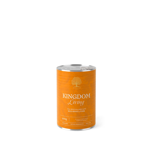 ESSENTIAL KINGDOM LIVING PATE, bez zitarica, veprovina i svinjetina, 400 g