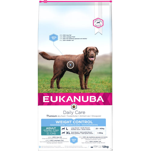 EUKANUBA Daily Care Weight Control Large Breed 12kg