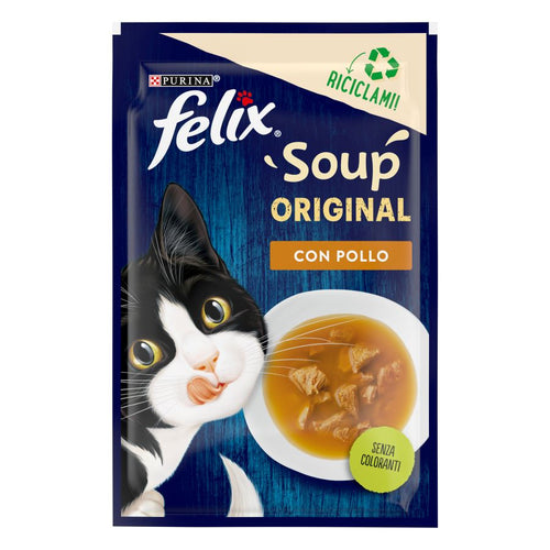 FELIX Juha za macke, s piletinom, 48g