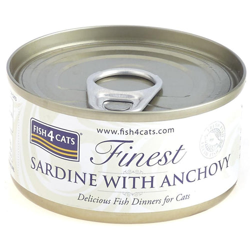 FISH4CATS Konzerva Sardina s incunima 70g
