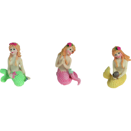 FLAMINGO Akvarijski ukras Mermaid, 4,9x3,4x6,5cm