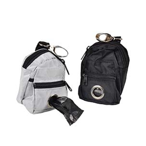 FLAMINGO Gray&Black dispenzer vrecica za izmet i poslastica, 1rola*15vrecica