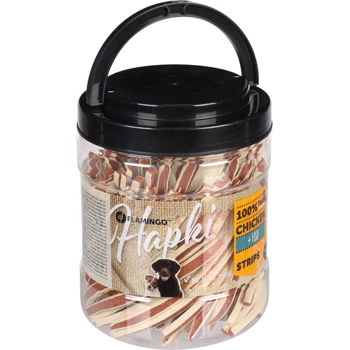 FLAMINGO Hapki, poslastica za psa, trakice, sushi, 650g