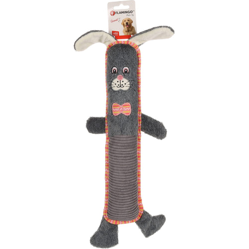 FLAMINGO Igracka za pse Zec sa dugim tijelom 17x6x50cm