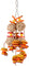 FLAMINGO Igračka za ptice Wico Mia, 11x11x43cm