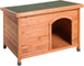 FLAMINGO Kućica za pse Plano, drvena, jednostrešan krov