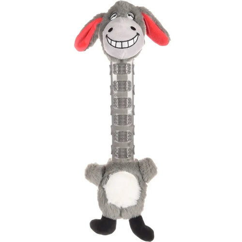 FLAMINGO Plush Necki Donkey, 41x18,5x8,5cm, zvucna