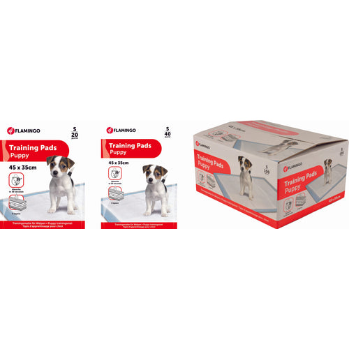 FLAMINGO Puppy Training Pads upijajuce prostirke S, 45x35cm