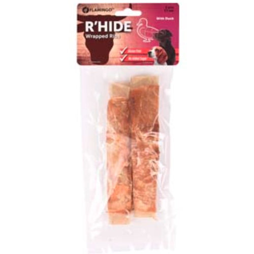 FLAMINGO RHide Wrapped Ribs, zvakalica, pacetina, poslastica za pse, 2kom, 110g