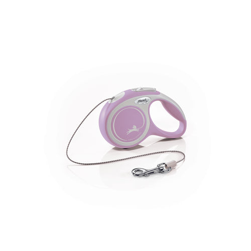 FLEXI New Comfort Vodilica na regulaciju Extra Small, zica, 3m do 8kg, roza