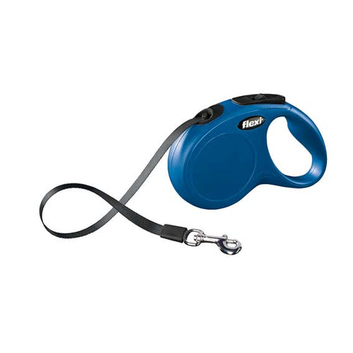 FLEXI Vodilica na regulaciju New Classic, traka Small, 5m, do 15kg, plava