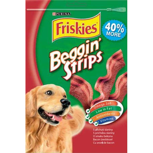FRISKIES Beggin Strips s okusom slanine, 120g