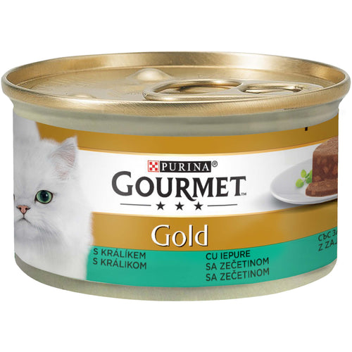 GOURMET Gold s kunicevinom, komadici u pasteti, 85g