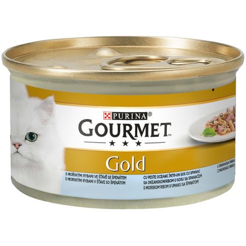 GOURMET Gold s ribom, komadici u umaku, 85g
