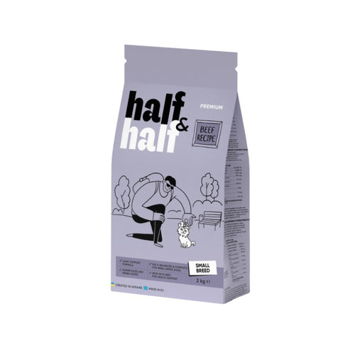 HALF&HALF Small Breed, govedina, hrana za pse malih pasmina (1-10kg)