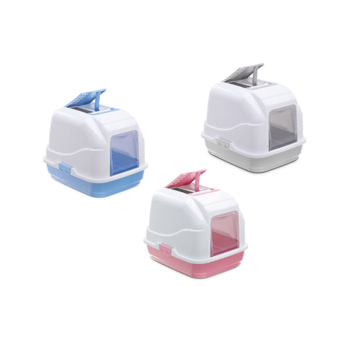 IMAC WC zatvorena posuda za macke Easy cat 40x50x40cm, razne boje