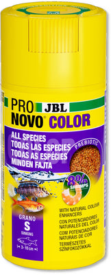 JBL Novo Color Grano S - hrana u granulama za intenzivniju boju ribica 100ml