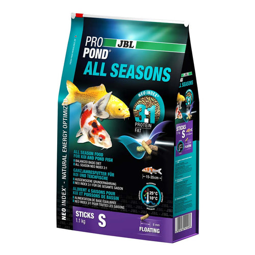 JBL Pro Pond All Seasons S hrana u stapicima za ribe u vrtnim ribnjacima