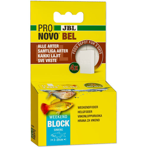 JBL ProNovo Bel Weekend - vikend hrana za ribice 20g