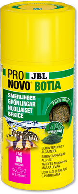 JBL ProNovo Botia Tab M - hrana u tabletama za biljojedne ribice 100ml