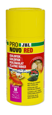 JBL ProNovoRed - osnovna hrana u listicima za zlatne akvarijske ribice 100ml