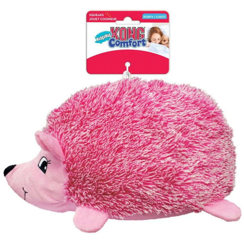 KONG Igracka za stence Puppy Comfort Hedgehug, plava ili roza