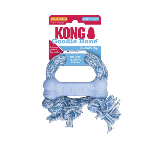 KONG Igracka za stence Puppy Goodie Bone, s uzetom, XS - 8x2x1cm