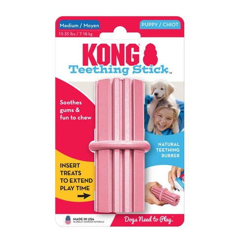 KONG Igracka za stence Puppy Teething Stick, M - 4,5x9x4,5cm