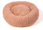 LEOPET krevet Fleece donut 60x20 cm,smeđi
