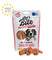LET's Bite Meat Snacks, poslastica za pse, pločice lososa, 80g