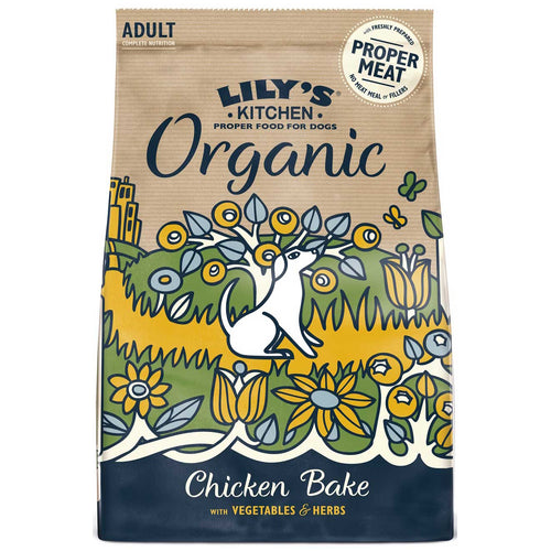 LILY'S KITCHEN Organic, piletina s povrcem i zacinima, bez zitarica, 1kg