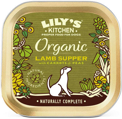 LILY'S KITCHEN Organic Lamb Supper, janjetina s mrkvom i graskom,150g