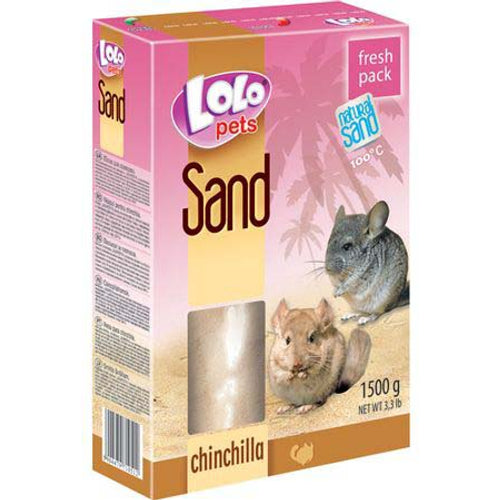 LOLO PETS Pijesak za cincile, 1,5kg