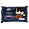 FELIX Tasty Shreds Multipack, s govedinom/piletinom/tunjevinom/lososom, 4x85g