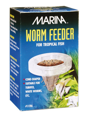 MARINA Hranilica za tropske ribe, prikladna za hranjenje crvima, stozasta