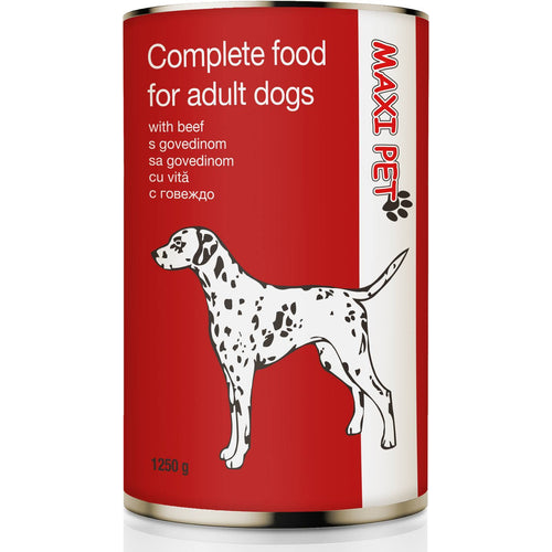 MAXI PET Komadici s govedinom u umaku, 1250g