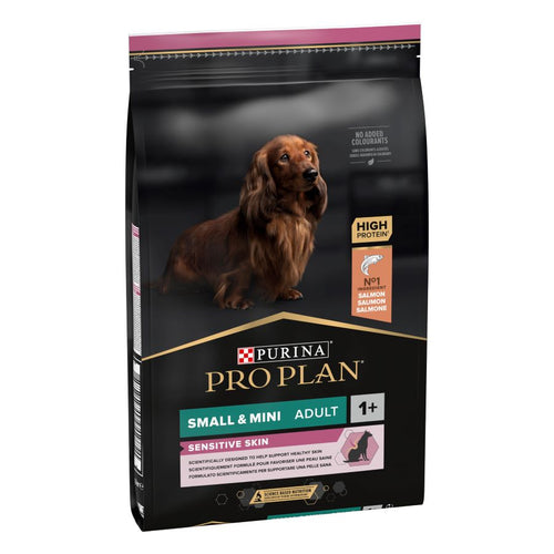 PRO PLAN Small/Mini, Sensitive Skin, Opti Derma, bogato lososom, 7kg