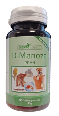 MONDOPHARM D-Manoza prah 50g, potpora mokracnog sustava