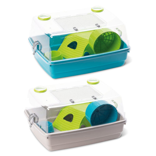 MPS Kavez Junior Deluxe, 42x34xh22cm, siva ili tirkizna