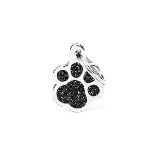 MYFAMILY Shine Plocica za graviranje Sapa L, 2,9x3cm, crna